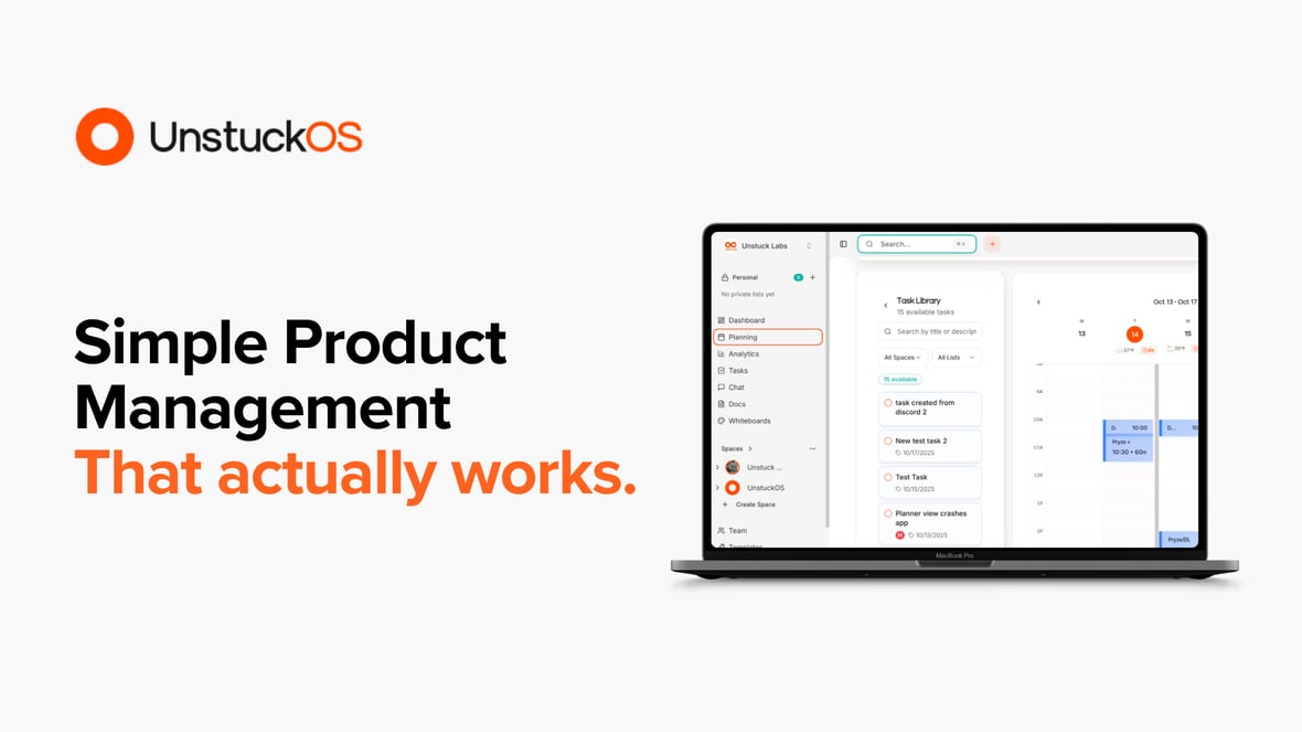 Unstuck OS screenshot